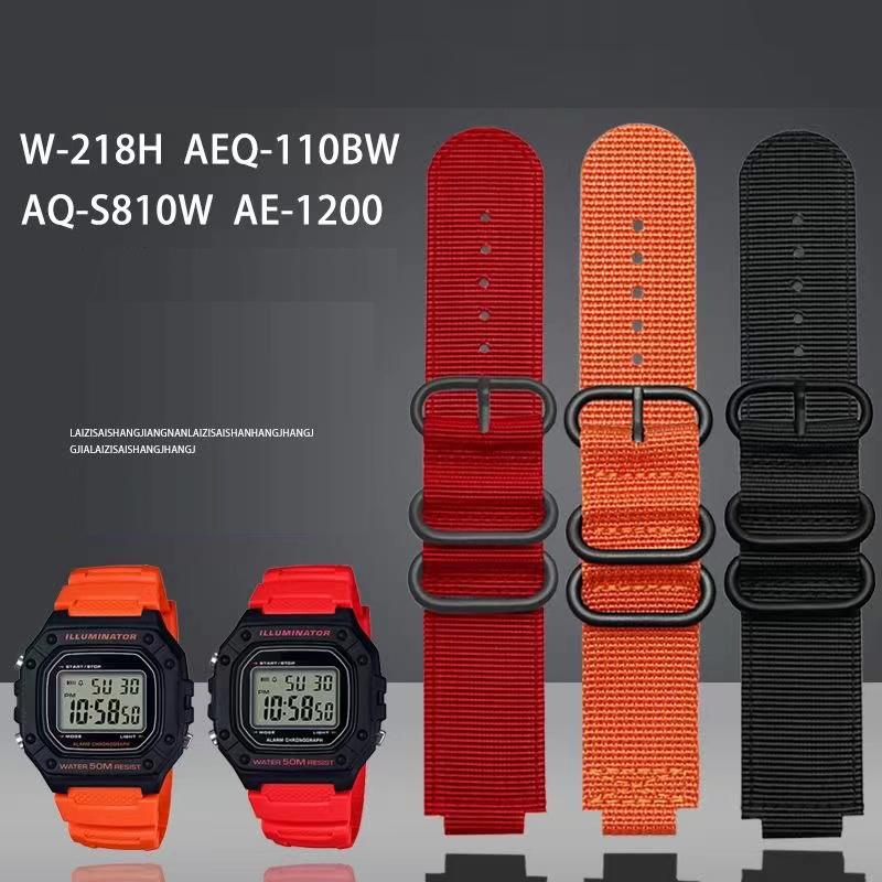 Canvas Strap Watch - CASIO 상자 AE1200 / 1300 /