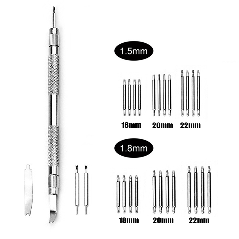 Spring Bar Tool Set - 양쪽 끝이 있는 시계 수리 포크,