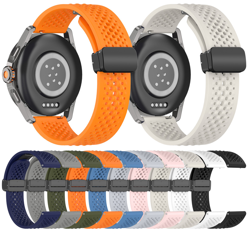 Silicone Watch Band 22Mm - 화웨이 워치용 실리콘 스트랩, 3, 4,