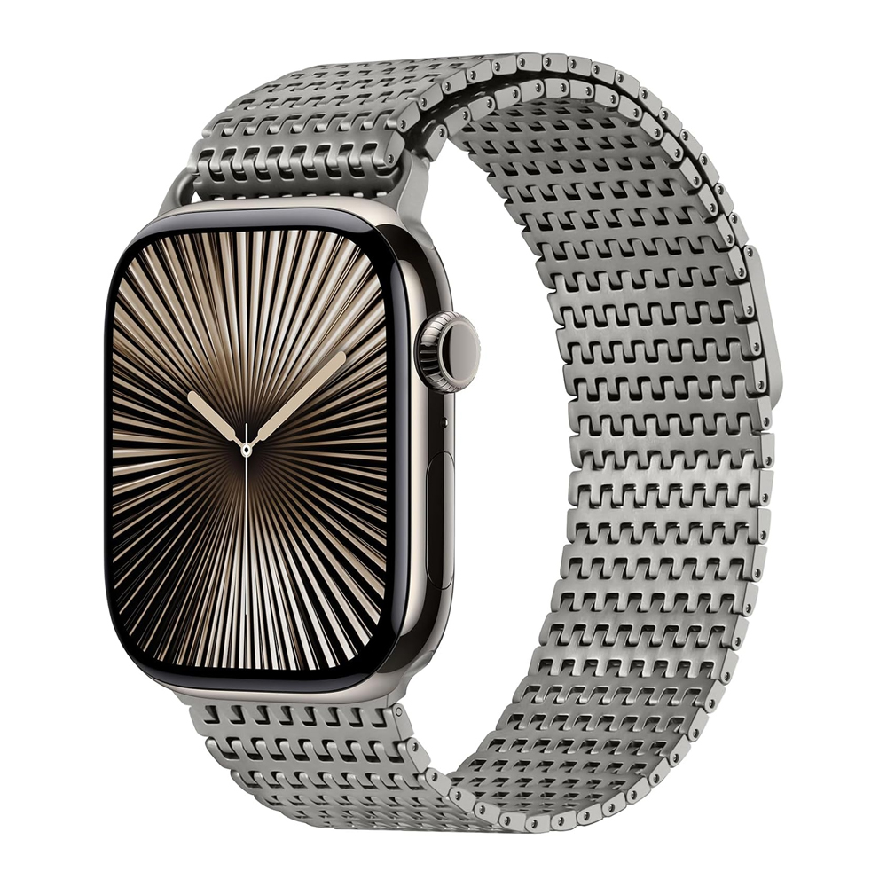 Milanese Loop Magnetic - Apple Watch 밴드 용 티타늄 루프