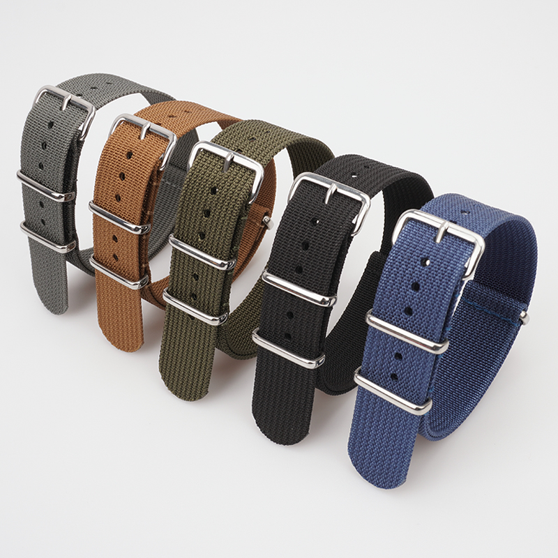 Nato Strap Nylon - 세이코 군용 탄도 직물 교체 용