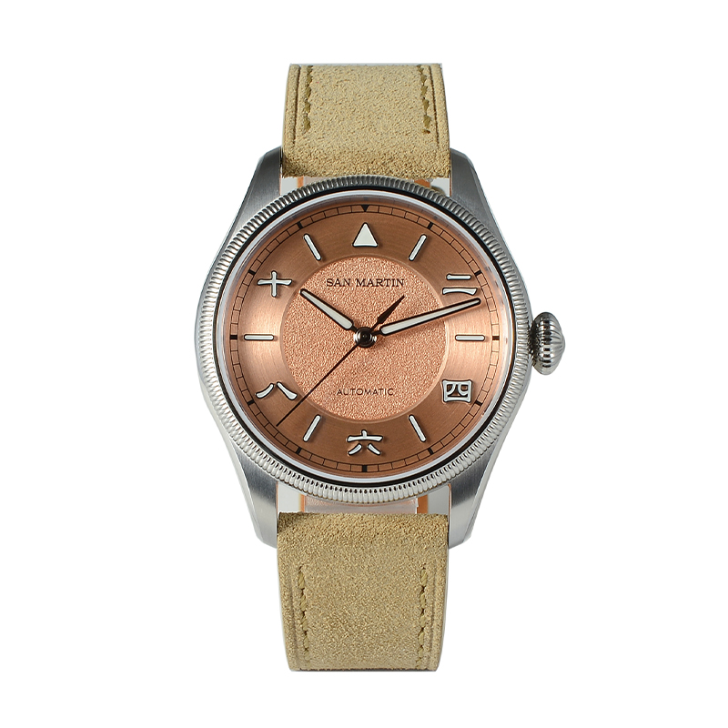 산 마틴 남성용 자동 시계 39.5mm 기계식 손목시계 - Leather Strap Quick Release 리뷰 및 가격