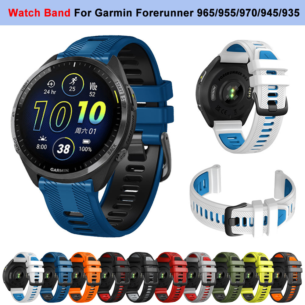 Garmin Forerunner 965 955 Sola - Silicone Watch Band 22Mm 리뷰 및 가격