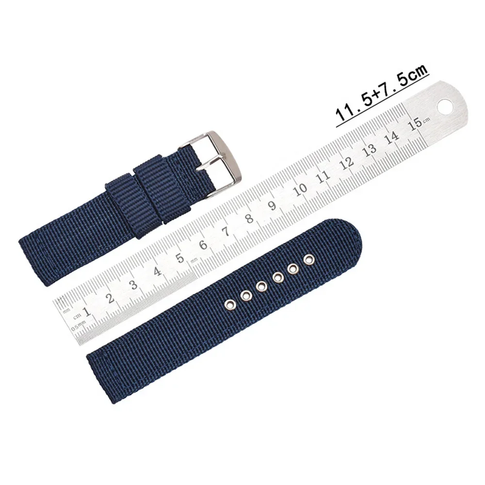범용 교체 캔버스 시계 밴드, 부드럽고 편안한 나일론  - Canvas Strap Watch 리뷰 및 가격