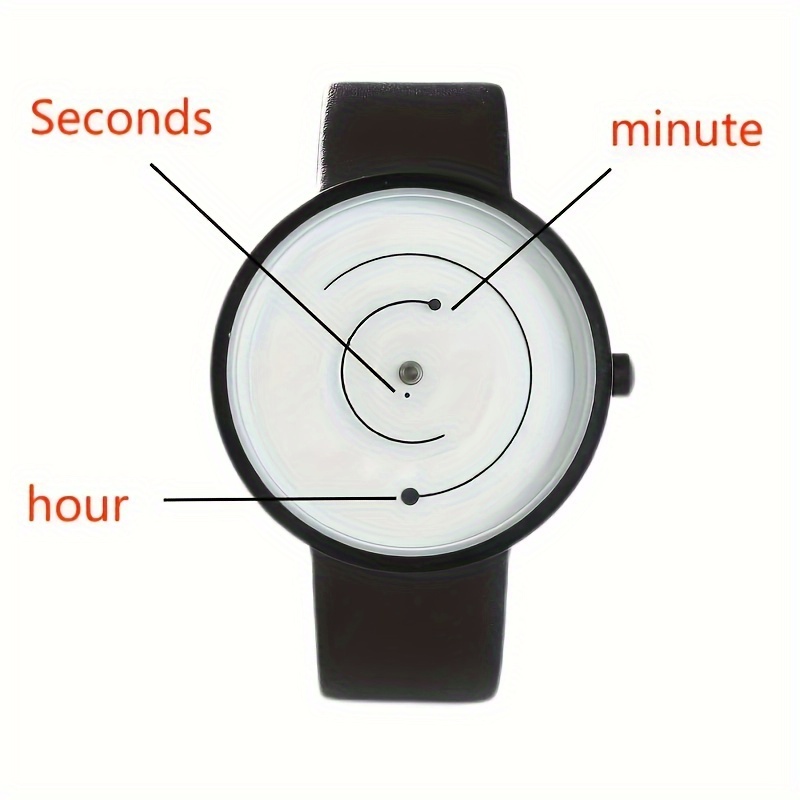 패션 크리에이티브 시계 남성 스포츠 시계 캐주얼 가죽  - Leather Watch Band Men 리뷰 및 가격