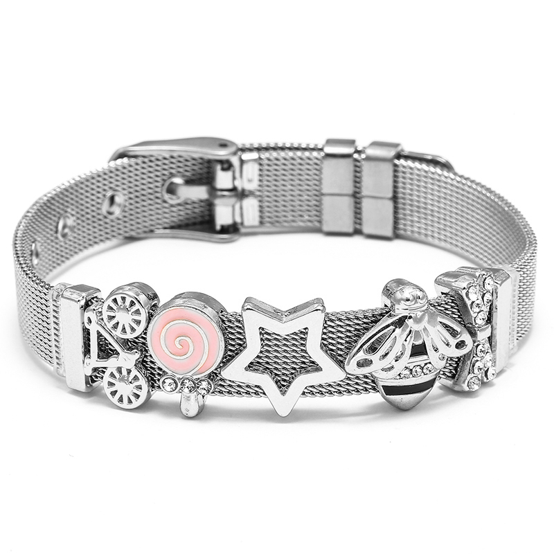 10mm 스테인레스 스틸 메쉬 팔찌 오리지널 자전거 스 - Mesh Strap Metal 리뷰 및 가격