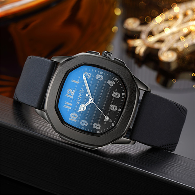 1개/세트 오리지널 XINEW 브랜드 남성용 시계 패션 - Leather Watch Band Men 리뷰 및 가격