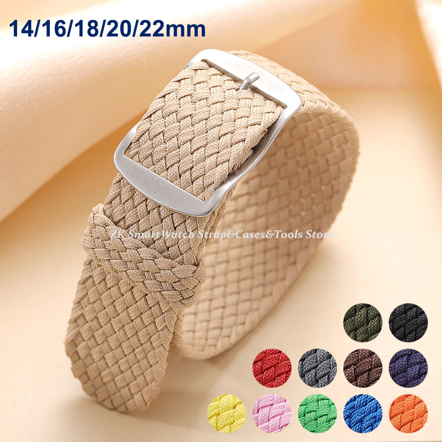 14mm 16mm 18mm 20mm 22mm Perlo - Perlon Strap Woven 리뷰 및 가격