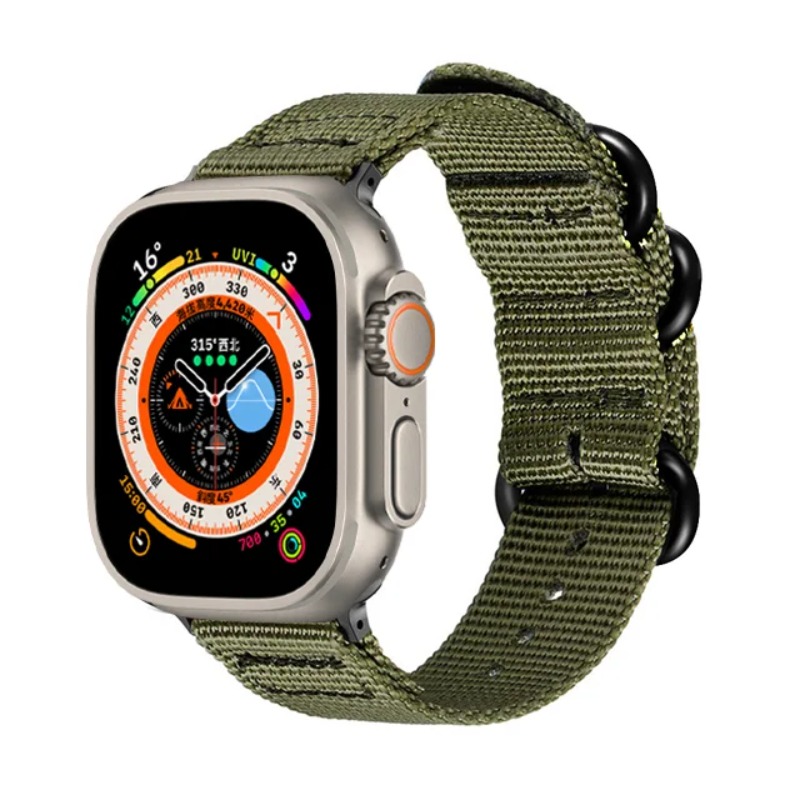 Apple Watch 용 나일론 캔버스 스트랩 10 9 - Canvas Strap Watch 리뷰 및 가격