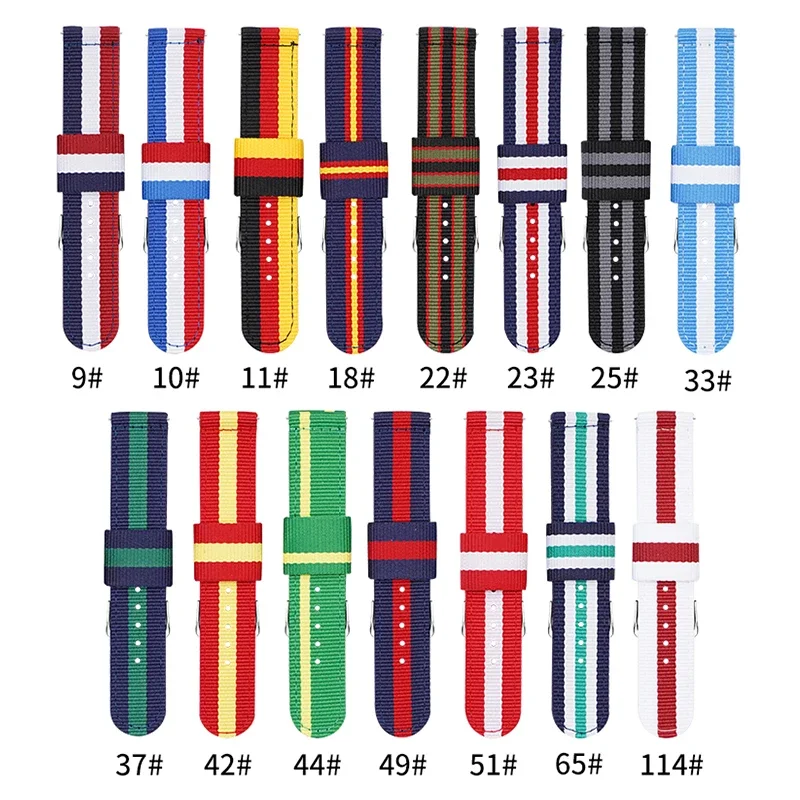 삼성 갤럭시 시계 6 4 5 프로 용 20mm 22mm - Canvas Strap Watch 리뷰 및 가격