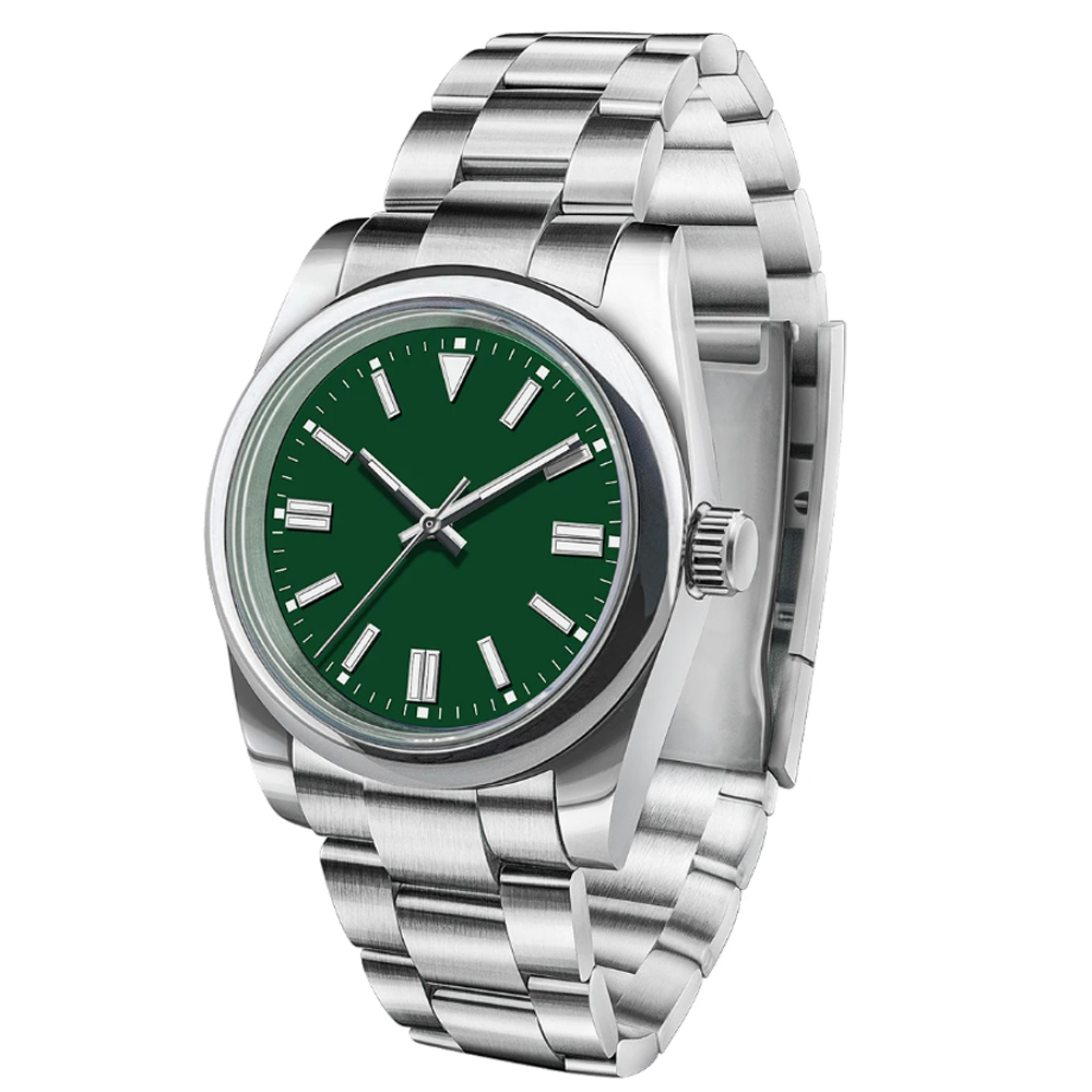 커스텀 로고 남성용 시계 사파이어 럭셔리 NH35/미요 - Stainless Bracelet Diver 리뷰 및 가격